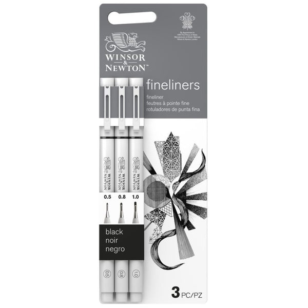 Fineliners 3pk by Winsor & Newton
