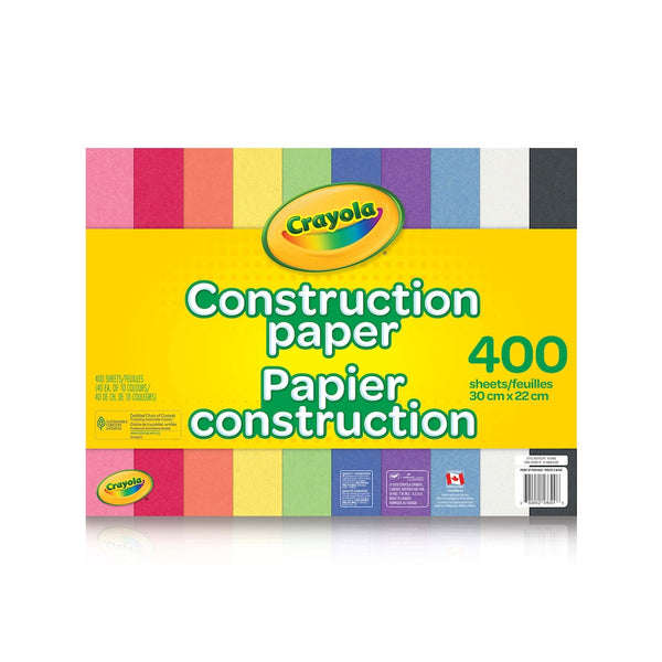 Crayola Construction Paper: 400 Count