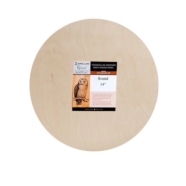 Apollon Gotrick Standard Round Birch Wood Panel