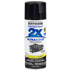 RUST-OLEUM Painter's Touch Spray Paint - Black
