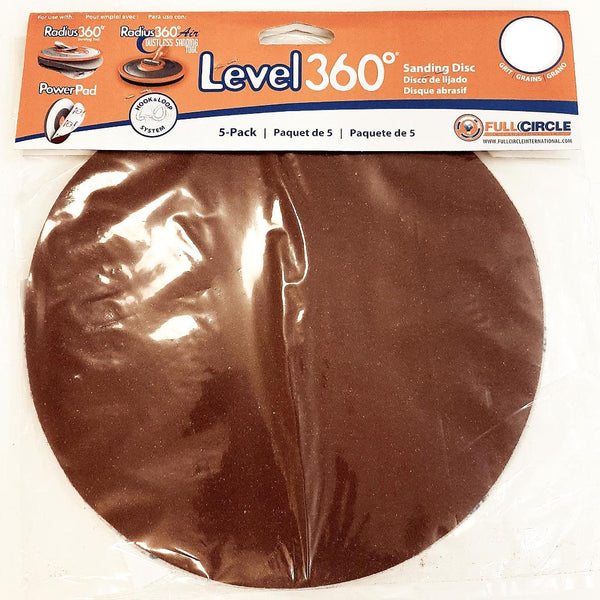 Level 360 Sanding Discs - 5 Pack