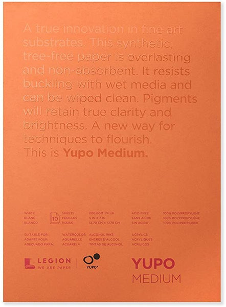 Yupo Medium Paper Pad