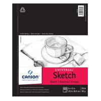Canson® Universal™ Sketch Pads - 100 sheets