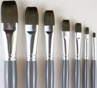 Mightlon Synthetic Flat Brushes