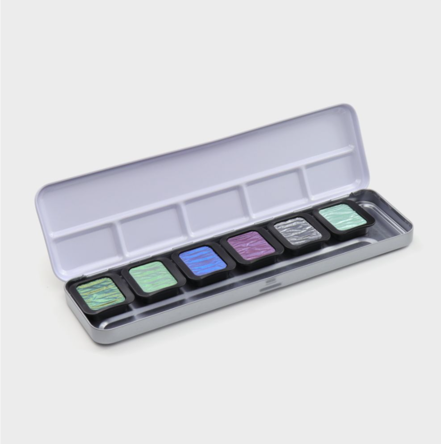 Finetec Pearlescent Watercolour Paints - Cool + Flip Flop – Birch ...