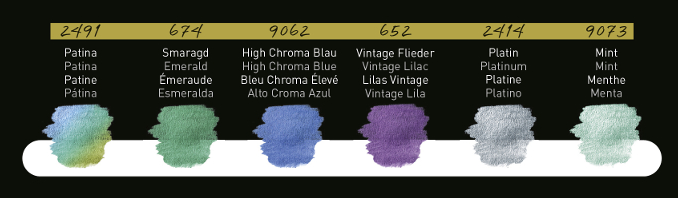 Finetec Pearlescent Watercolour Paints - Cool + Flip Flop – Birch ...