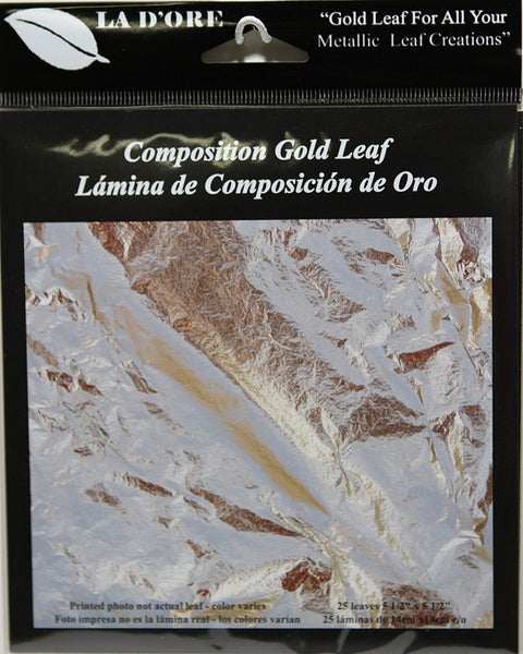La'Dore Gold, Silver, and Copper Leaf Sheets