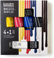 Liquitex Basics Acrylic 4+1 Paint Set