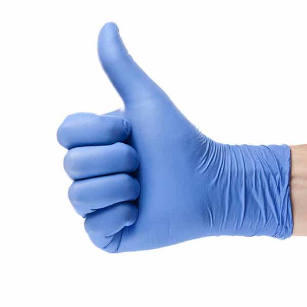 Nitrile Disposable Gloves: 100/box