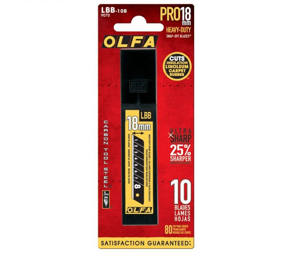 OLFA Blades - Pack of 10 - 18mm