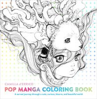 Book: Pop Manga Coloring Book by Camilla d'Errico