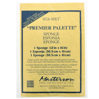 Masterson Premier Palette Sta-Wet Sponge 12 x 16