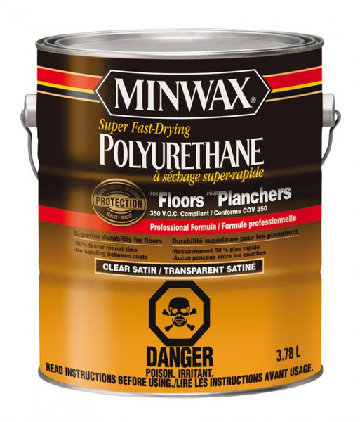 Minwax Polyurethane For Floors- Satin Gallon