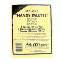 Masterson Handy Palette Sta-Wet Sponge 7" x 8.5"
